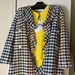 Bundle Deal: Blazer and Bright Yellow Top